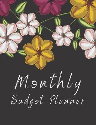 Book cover for Monthly Budget Planner