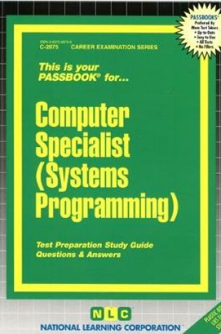 Cover of Computer Specialist (Systems Programming)