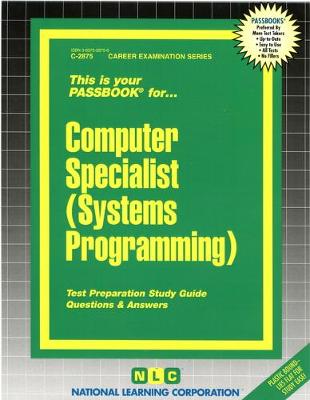 Book cover for Computer Specialist (Systems Programming)