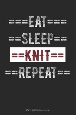 Book cover for Eat Sleep Knit Repeat