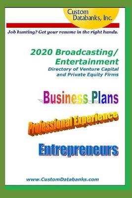 Cover of 2020 Broadcasting/Entertainment Directory of Venture Capital and Private Equity Firms