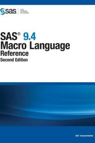 Cover of SAS 9.4 Macro Language