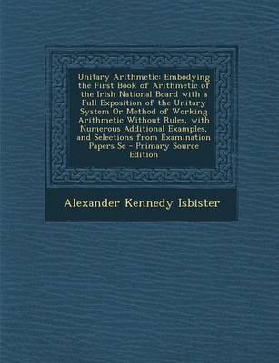Book cover for Unitary Arithmetic
