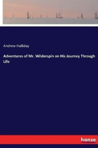 Cover of Adventures of Mr. Wilderspin on His Journey Through Life