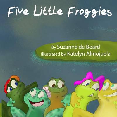 Book cover for Five Little Froggies