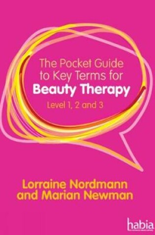 Cover of The Pocket Guide to Key Terms for Beauty Therapy