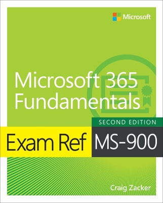 Book cover for Exam Ref MS-900 Microsoft 365 Fundamentals