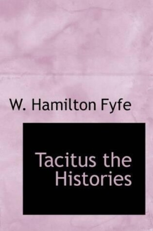 Cover of Tacitus the Histories