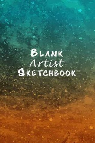 Cover of Blank Artist Sketchbook
