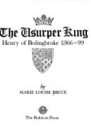 Cover of The Usurper King