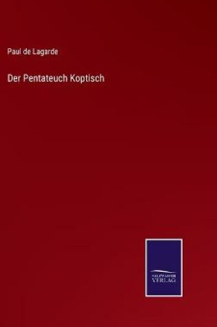 Cover of Der Pentateuch Koptisch