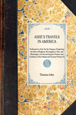 Book cover for Ashe's Travels in America