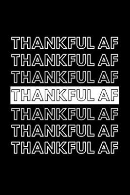 Book cover for Thankful AF