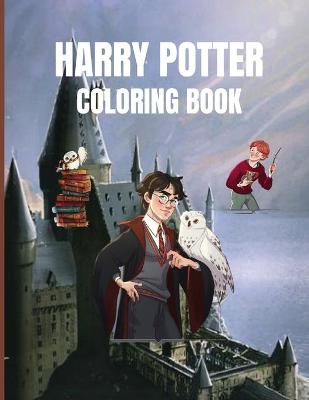 Book cover for Harry Potter Coloring Book