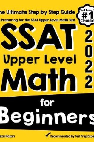 Cover of SSAT Upper Level Math for Beginners