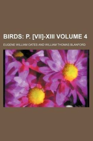 Cover of Birds; P. [Vii]-XIII Volume 4