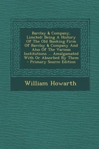 Cover of Barclay & Company, Limited