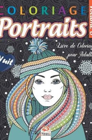 Cover of Coloriage Portraits 6 - Nuit