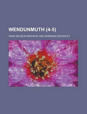 Book cover for Wendunmuth (4-5)