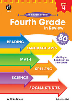 Cover of Fourth Grade in Review Homework Booklet