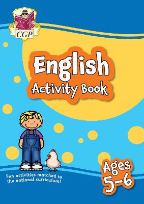 Book cover for English Activity Book for Ages 5-6 (Year 1)