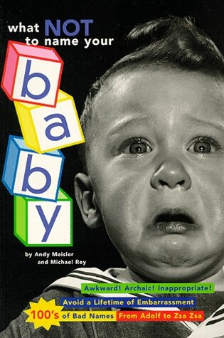 Cover of What Not to Name Your Baby