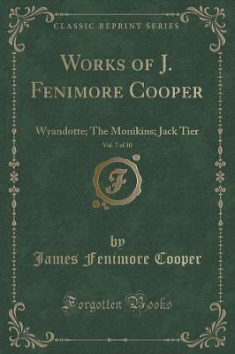 Book cover for Works of J. Fenimore Cooper, Vol. 7 of 10