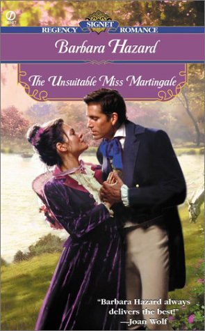 Book cover for The Unsuitable Miss Martingale