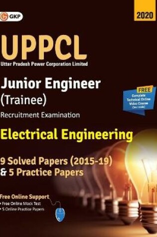 Cover of Uppcl 2020  Junior Engineer (Trainee) Electrical Engineering 9 Solved Papers & 5 Practice Paper