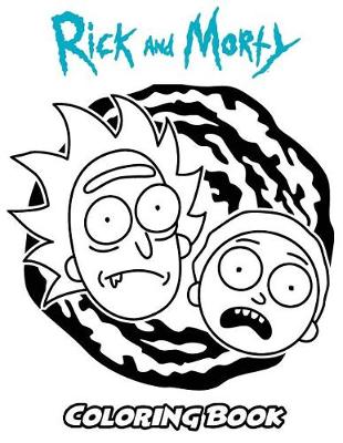 Cover of Rick and Morty Coloring Book