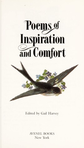 Book cover for Poems of Inspiration & Comfort #