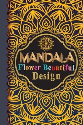 Book cover for Mandala Flower Beautiful Design