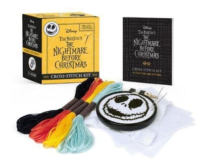 Cover of Disney Tim Burton's the Nightmare Before Christmas Cross-Stitch Kit