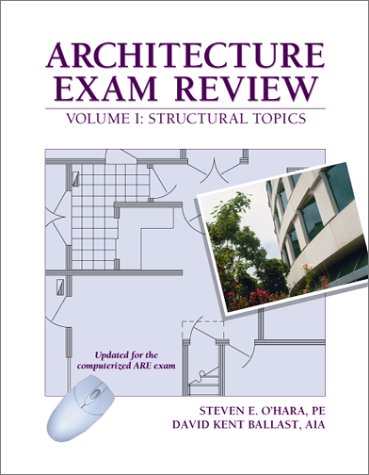 Book cover for Architecture Exam Review Volume I