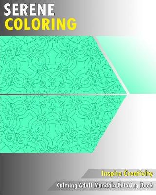 Book cover for Serene Coloring Book