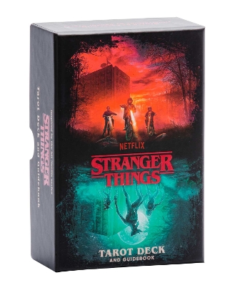Book cover for Stranger Things Tarot Deck and Guidebook