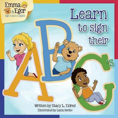 Book cover for Emma and Egor Learn to Sign Their Abc's