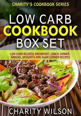 Book cover for Low Carb Diet Cookbook Box Set