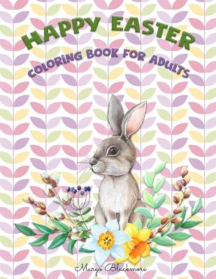 Book cover for Easter Coloring Book for Adults