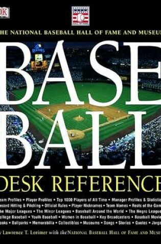 Cover of Baseball Desk Reference