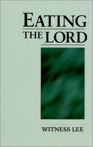 Book cover for Eating the Lord