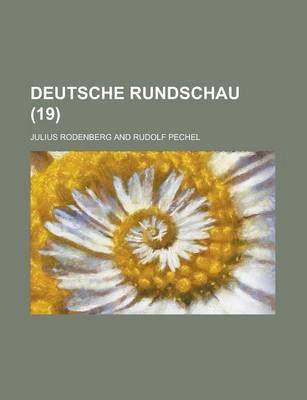 Book cover for Deutsche Rundschau (19)