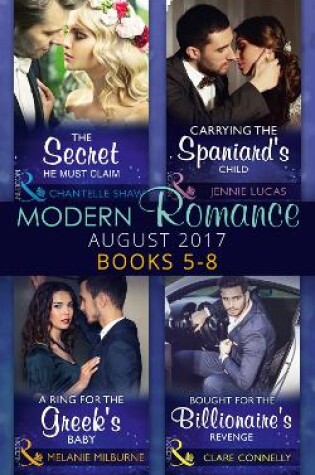 Cover of Modern Romance Collection: August 2017 Books 5 -8