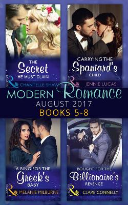 Book cover for Modern Romance Collection: August 2017 Books 5 -8
