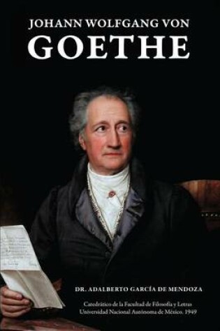 Cover of Johann Wolfgang Von Goethe