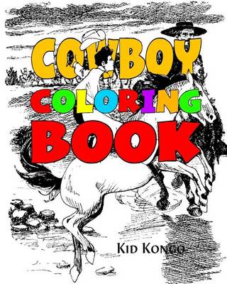 Book cover for Cowboy Coloring Book