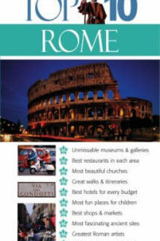 Cover of DK Eyewitness Top 10 Travel Guide: Rome