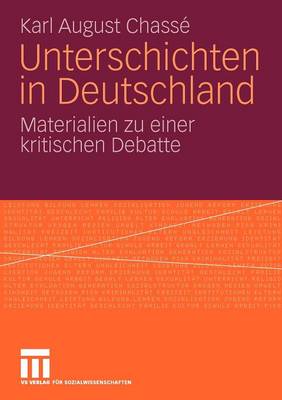 Book cover for Unterschichten in Deutschland