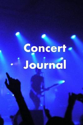 Book cover for Concert Journal