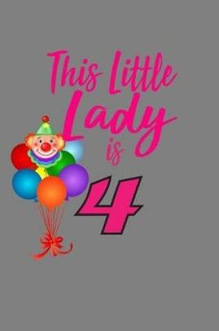 Cover of This Little Lady Is Four